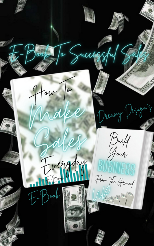 How To Make Sales EVERYDAY!! E-Book. Includes 1 free vendor!!