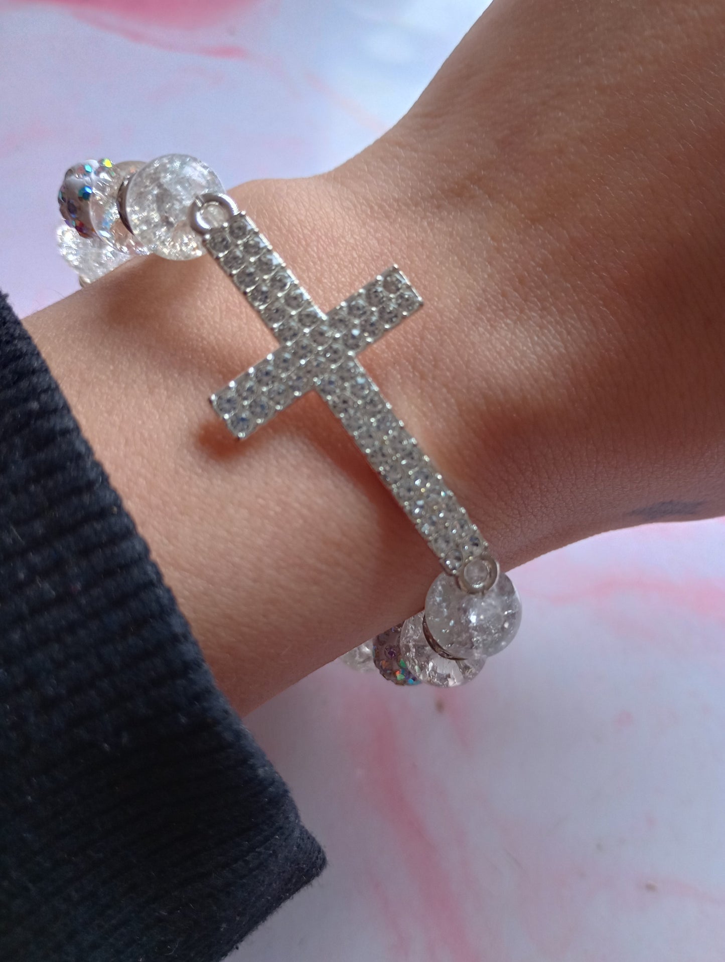Cross Charm Bracelet