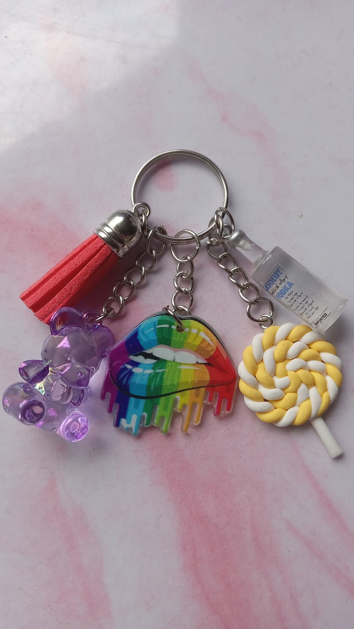 Rainbow Key Chain