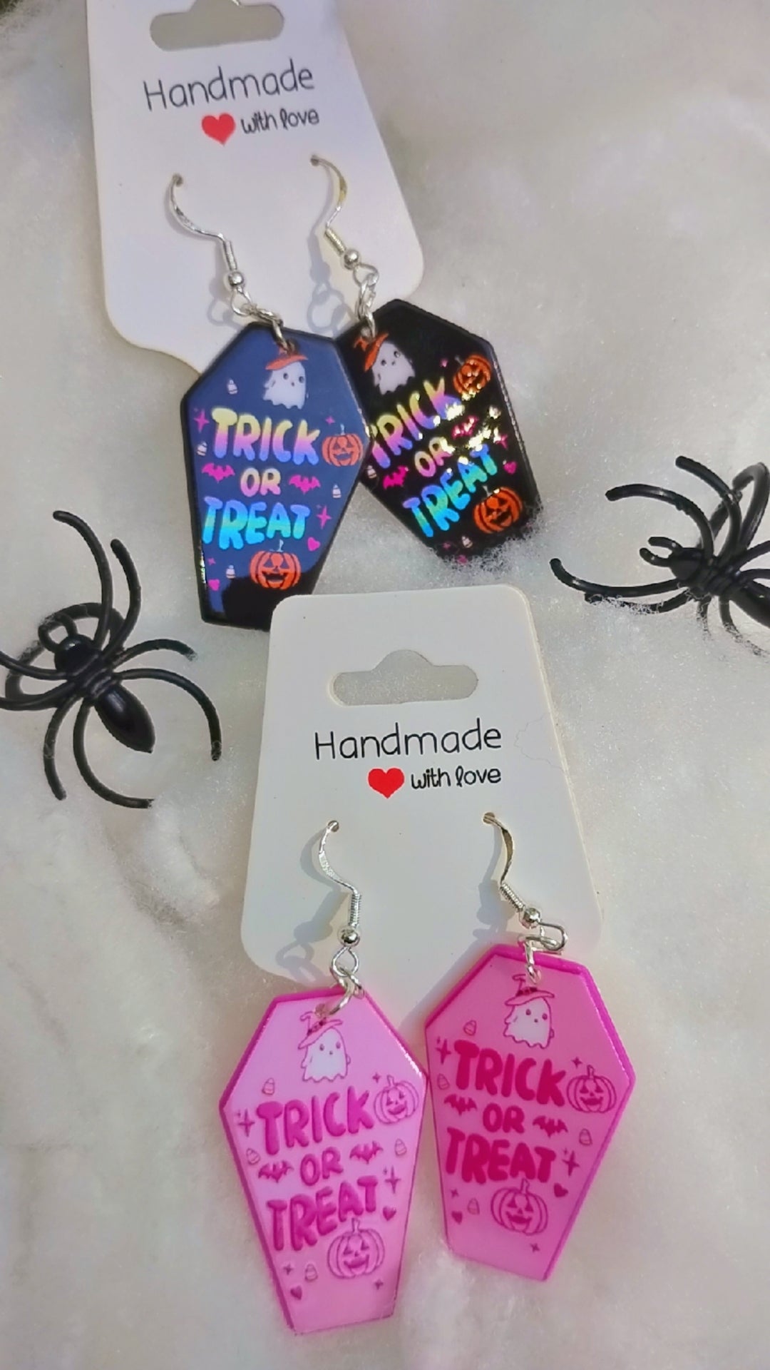 Trick Or Treat Halloween Ear Rings