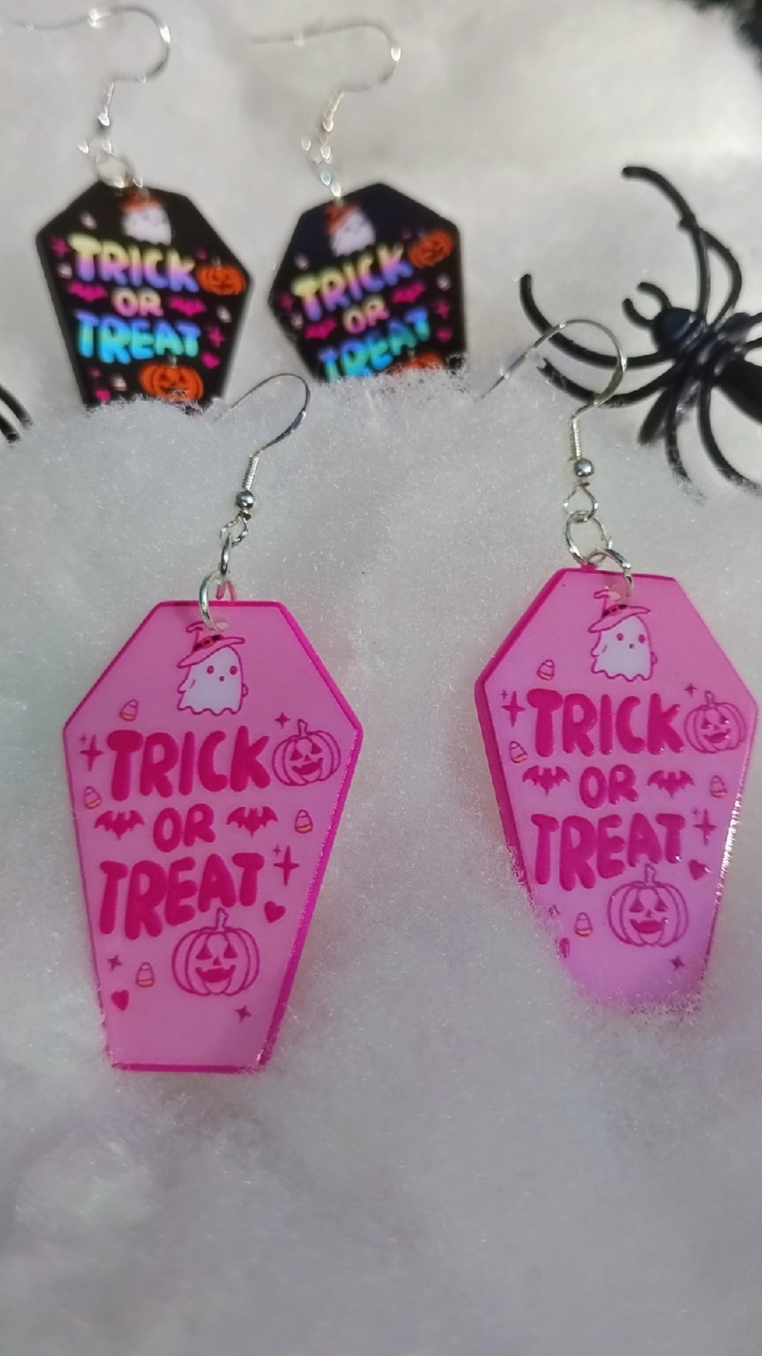 Trick Or Treat Halloween Ear Rings