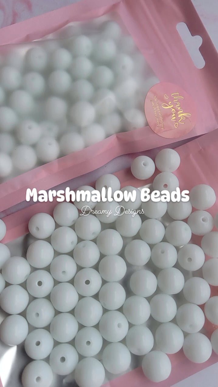 Marshmallow Bead Bag