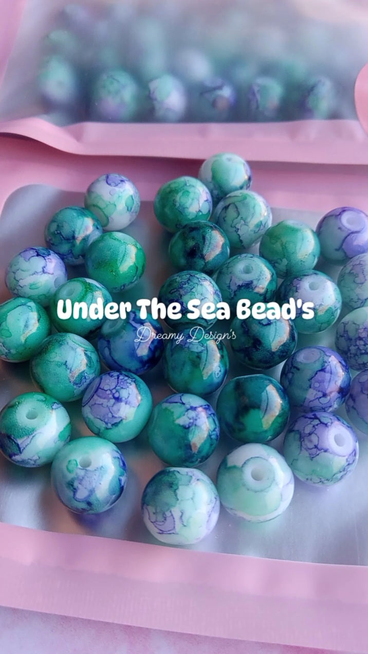 Under The Sea Bead Bag