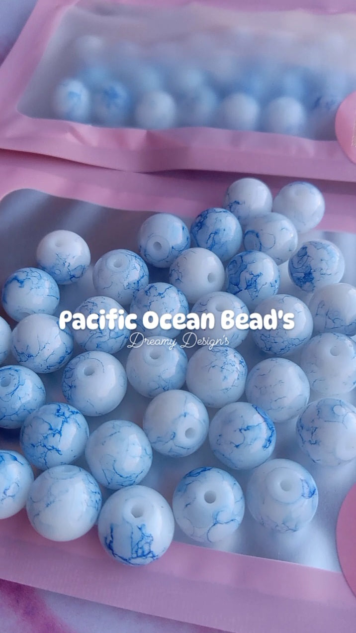 Pacific Ocean Bead Bag