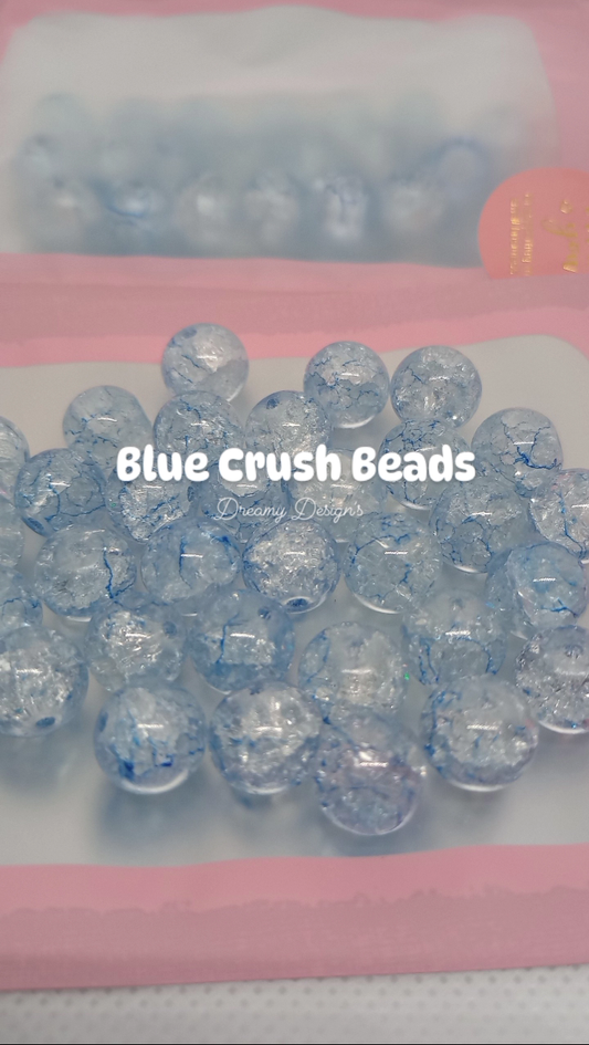 Blue Crush Bead Bag