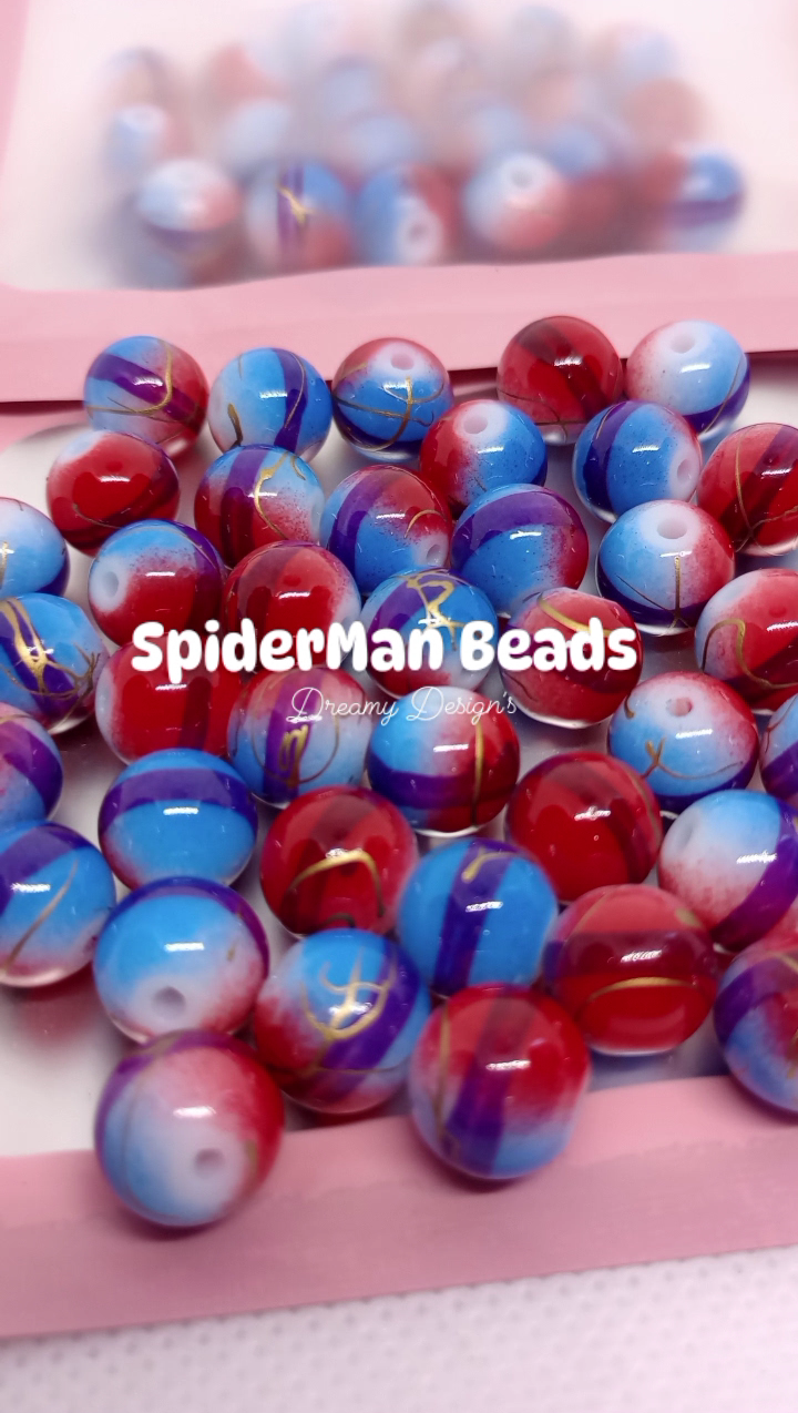 SpiderMan Bead Bag