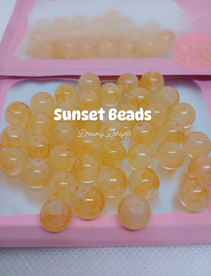 Sunset Bead Bag