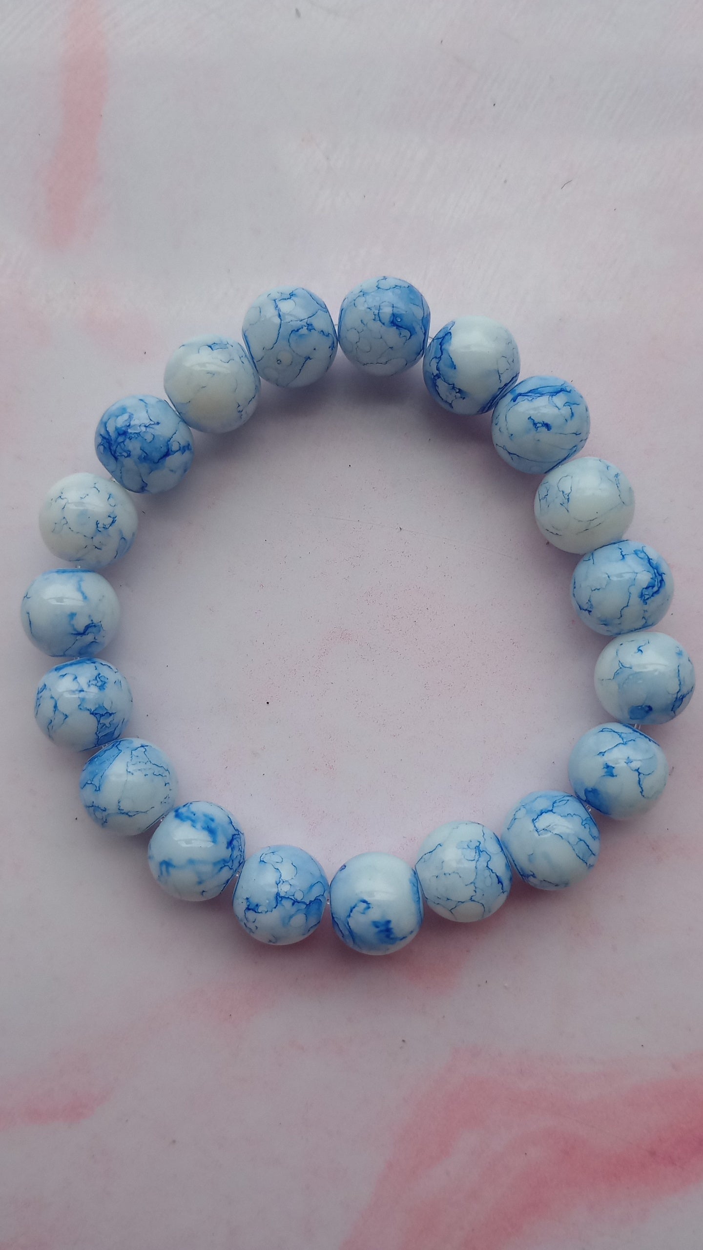 Pacific Ocean Beaded Bracelet