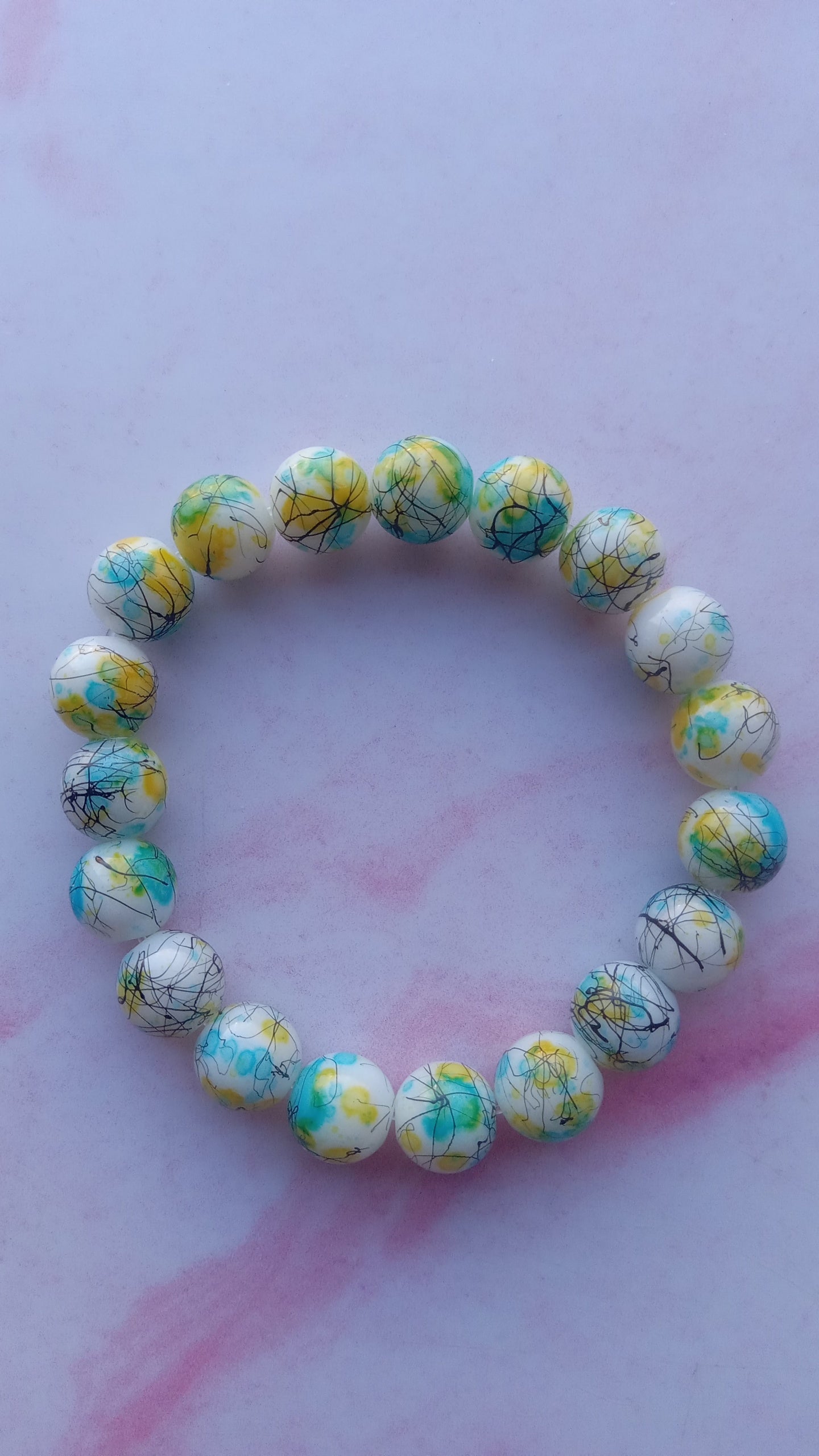 Tropical Island Beaded Bracelet