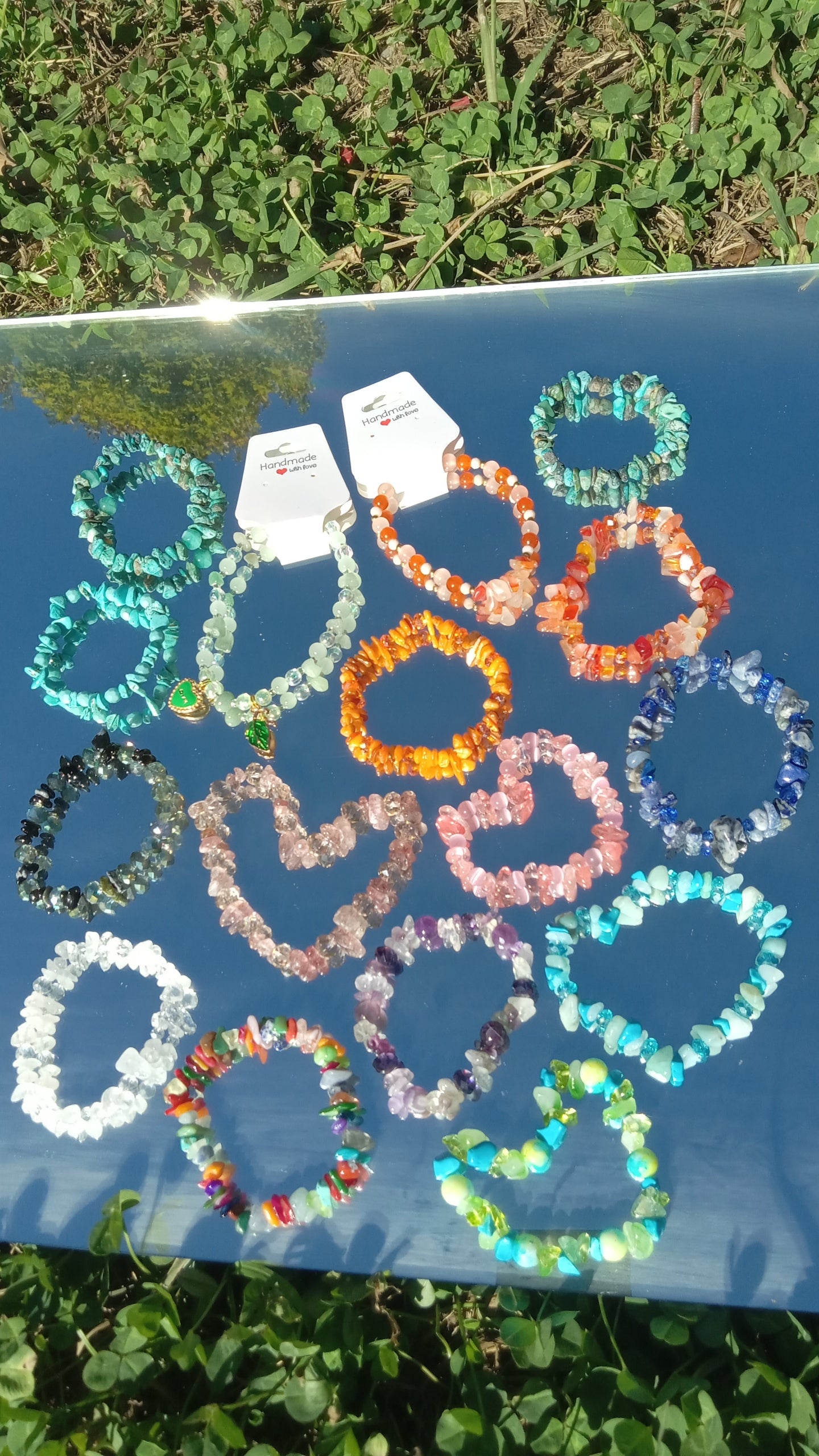 Random Selection / Crystal Stone Bracelet