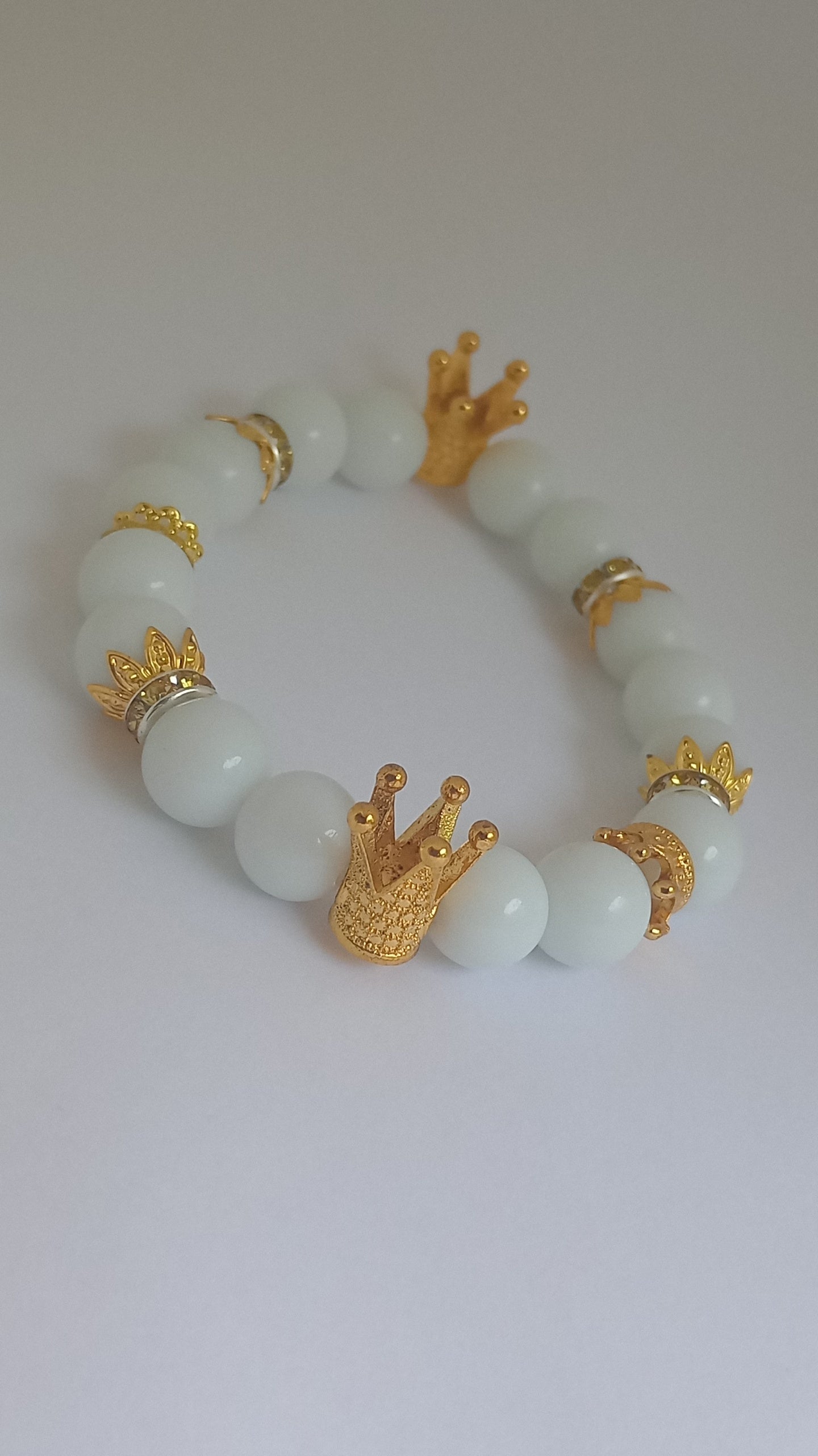 White Gold Men's Bracelet