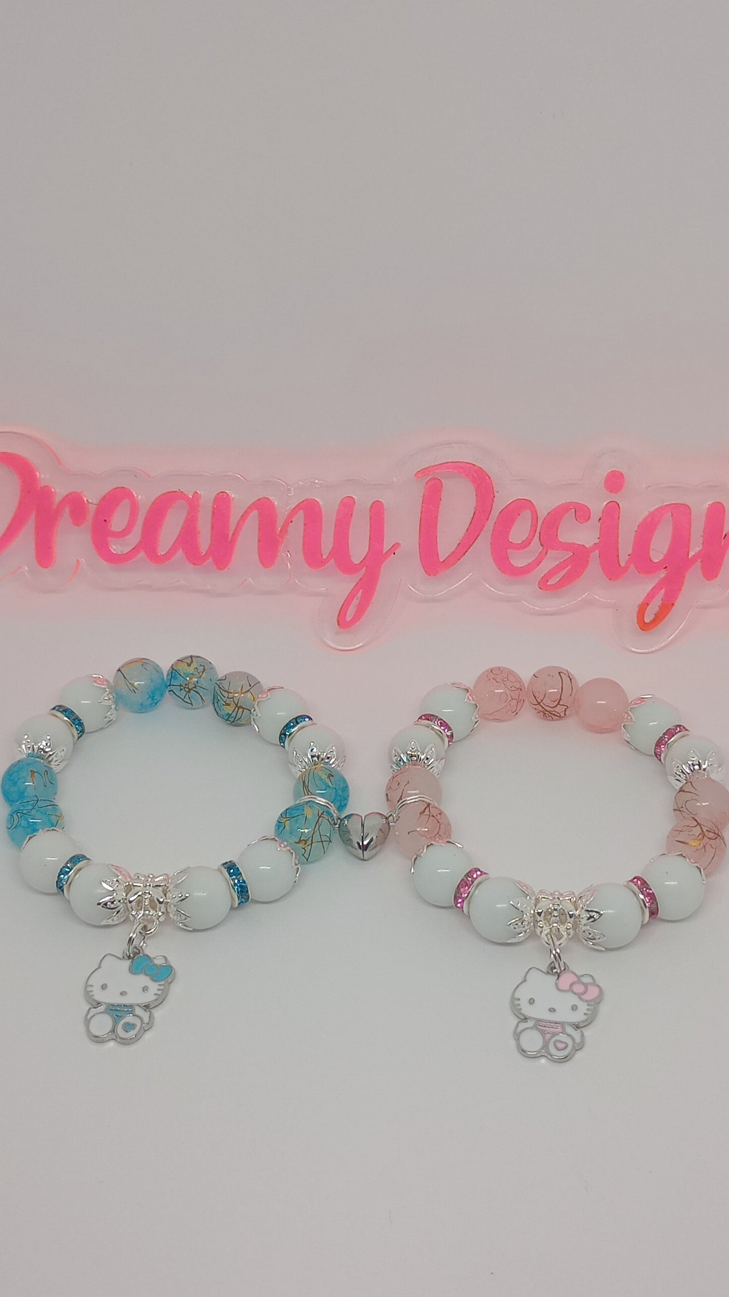 Kitty Charm Bracelet Set