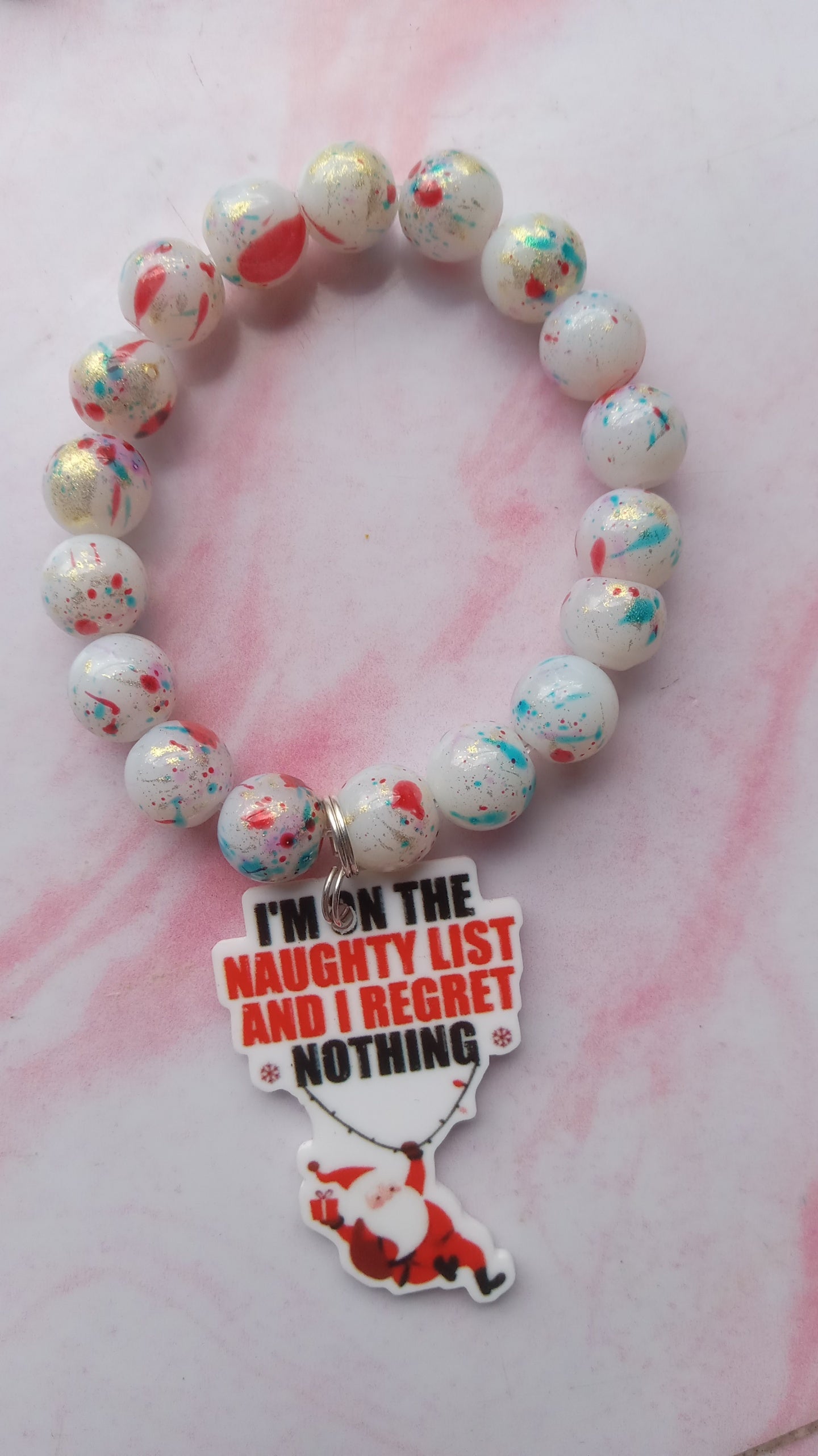 Naughty List Charm Bracelet