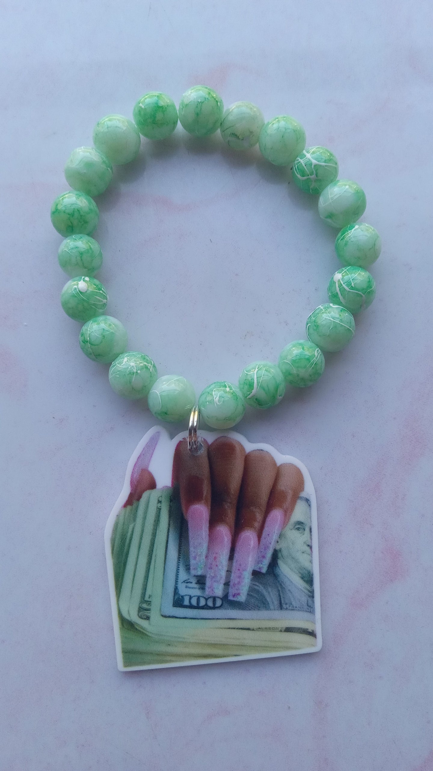 Money Hand Charm Bracelet
