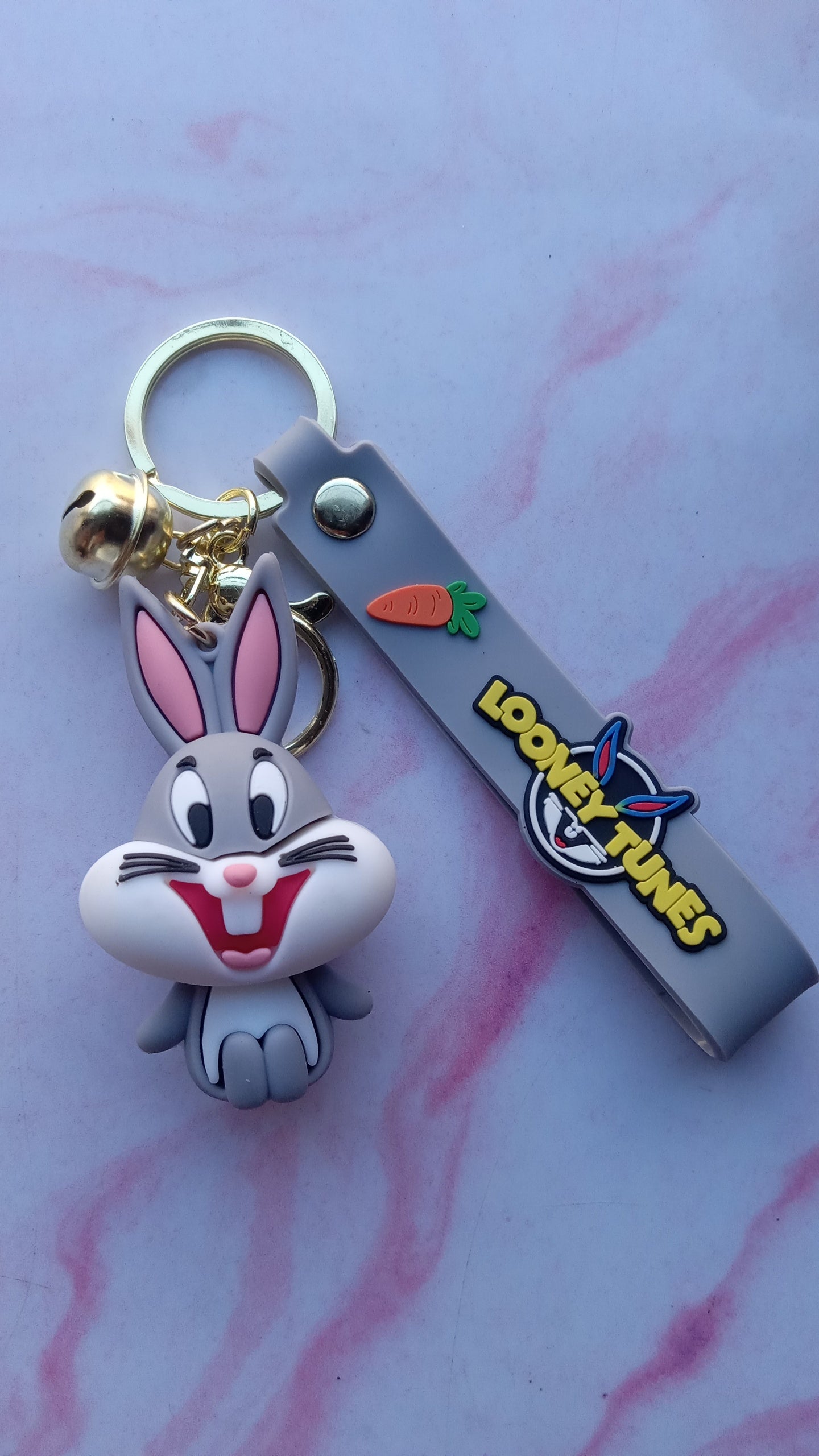 Bugs Bunny Looney Tunes Key Chain