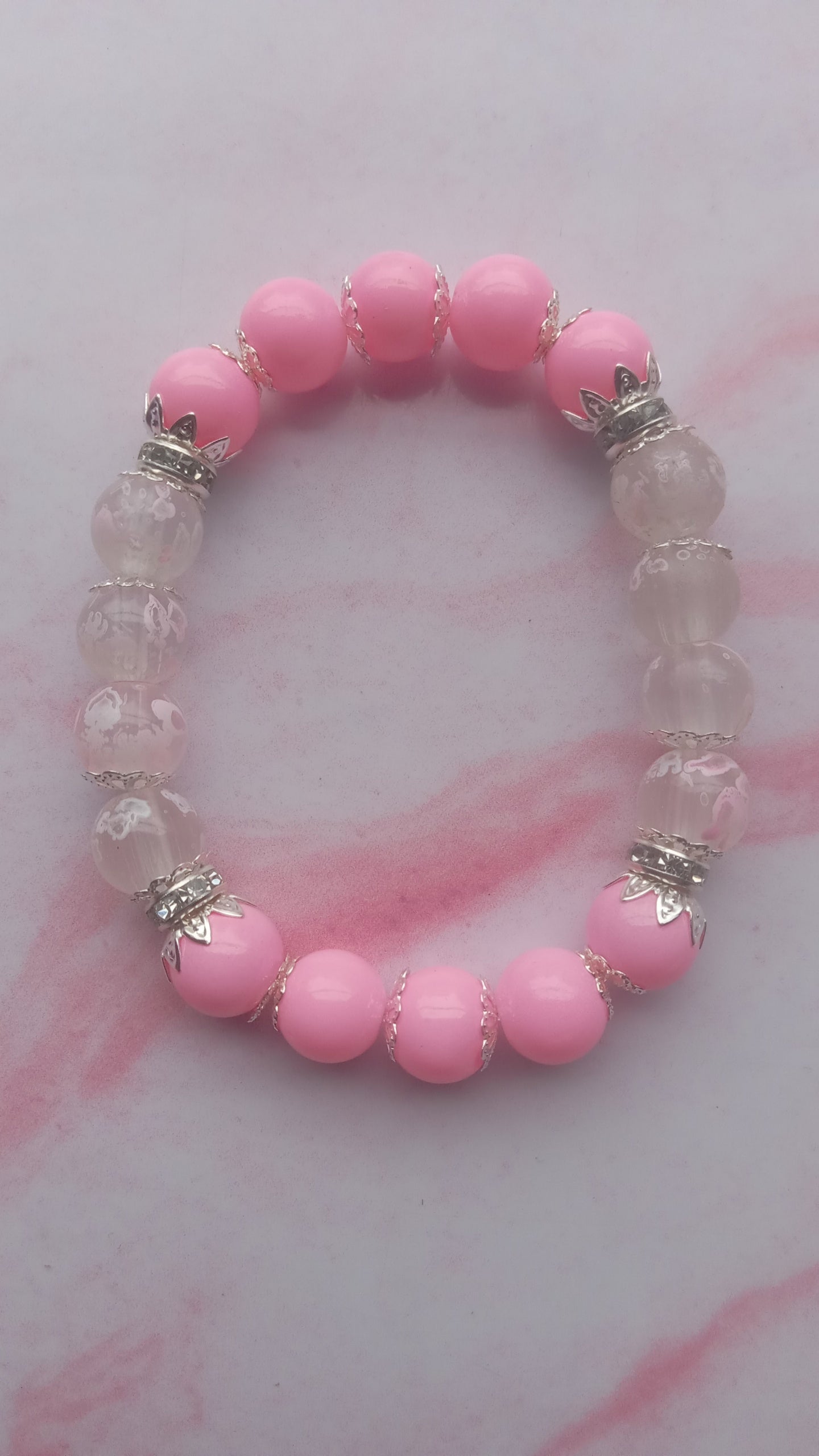 Rose Berry Beaded Bracelet