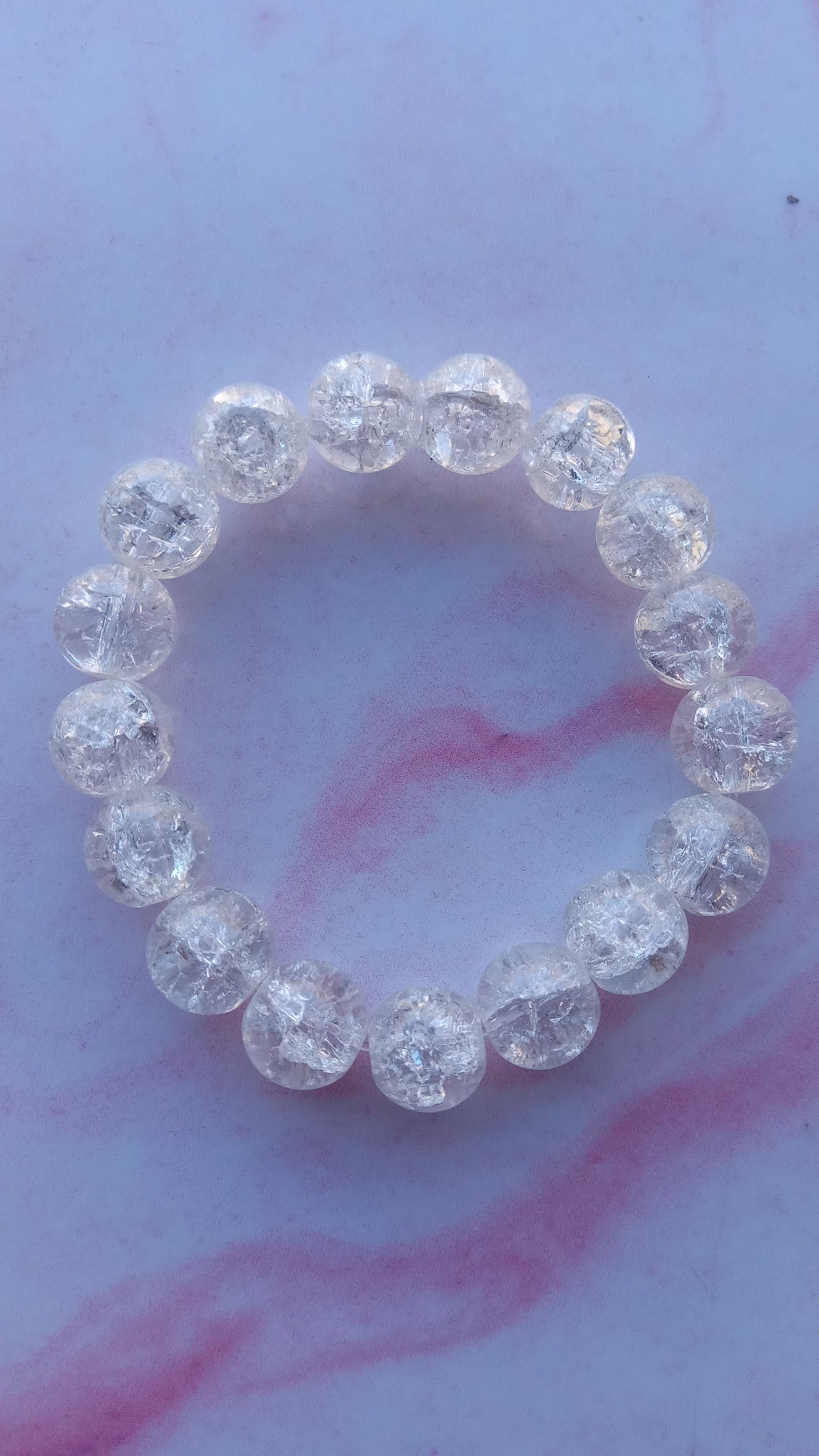Crystal Ice Beaded Bracelet