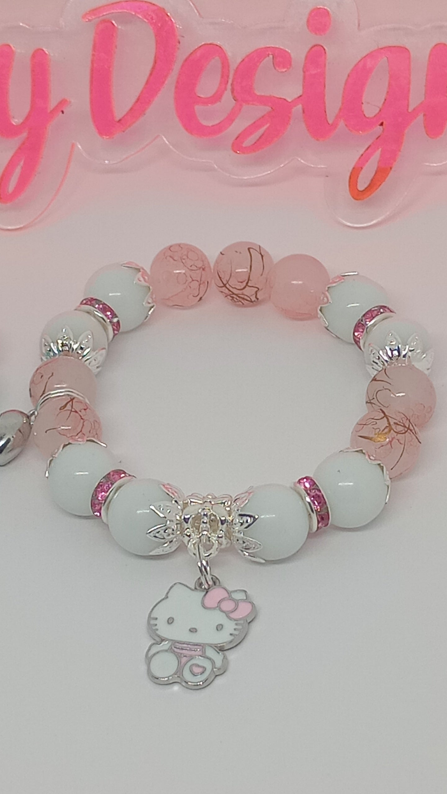 Kitty Charm Bracelet Set