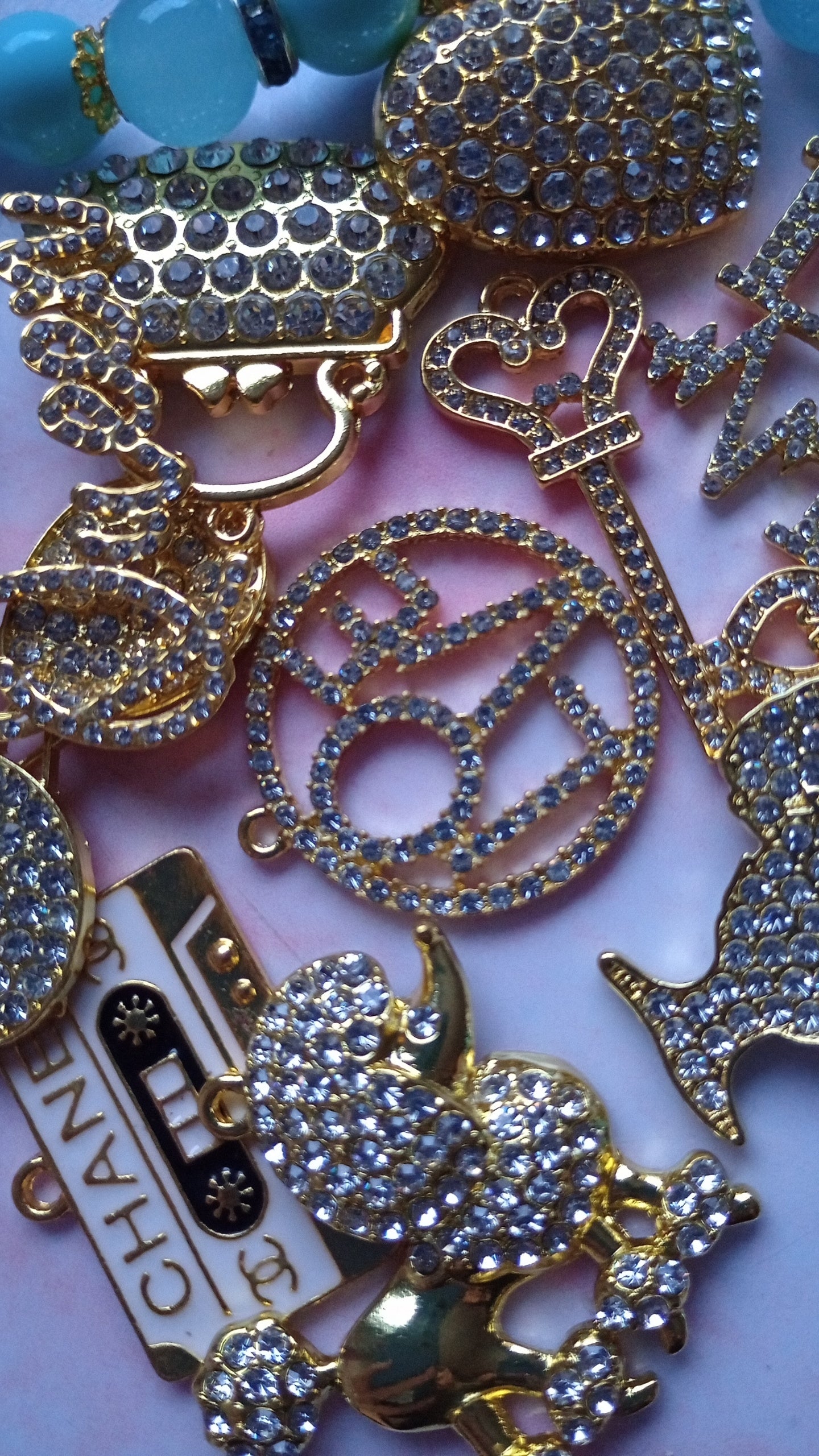 Gold Bling Charm's