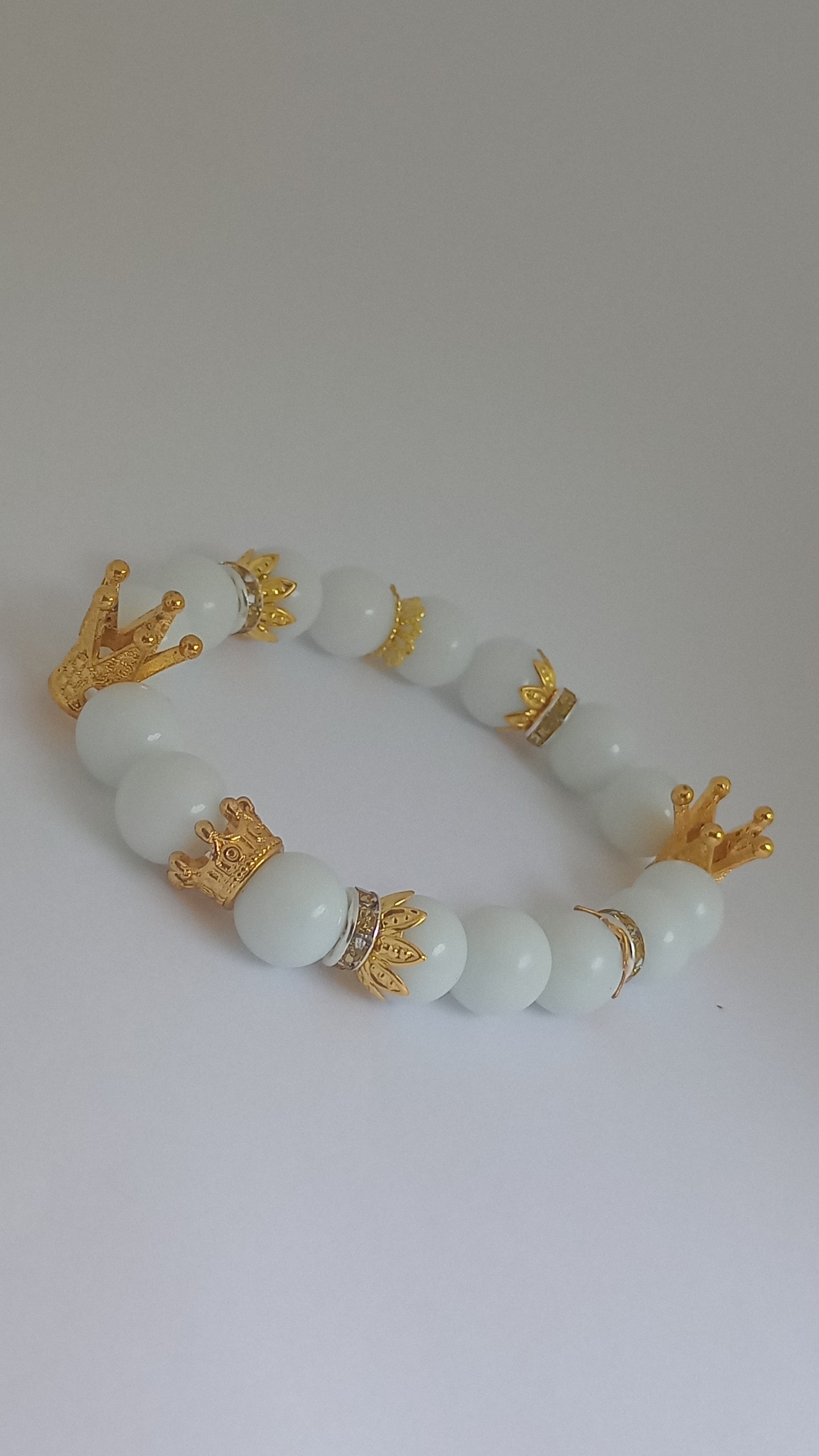 White Gold Men's Bracelet