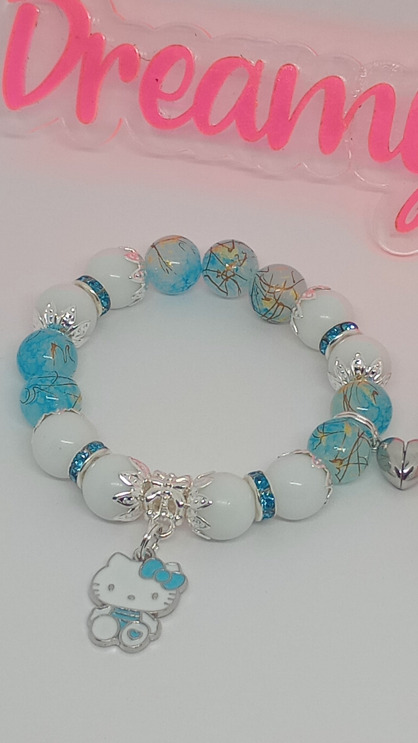Kitty Charm Bracelet Set