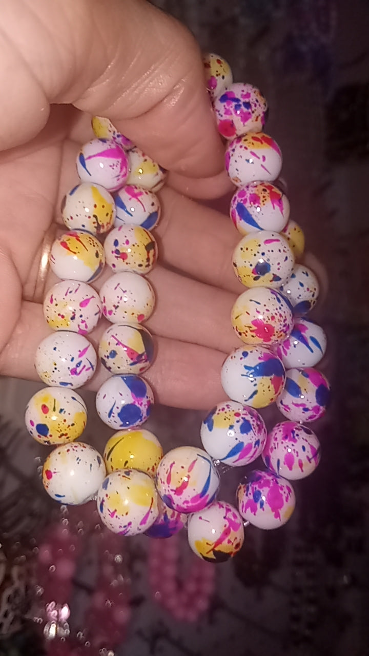 Jawbreaker Beaded Bracelet