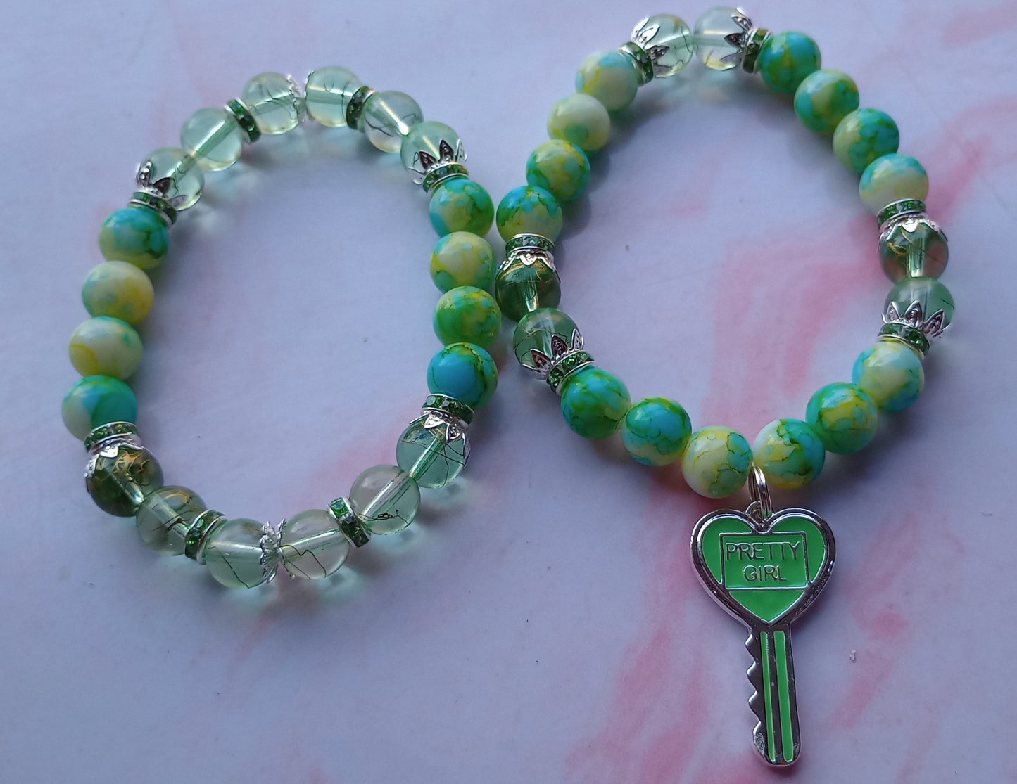 Pretty Girl Charm Bracelet Set