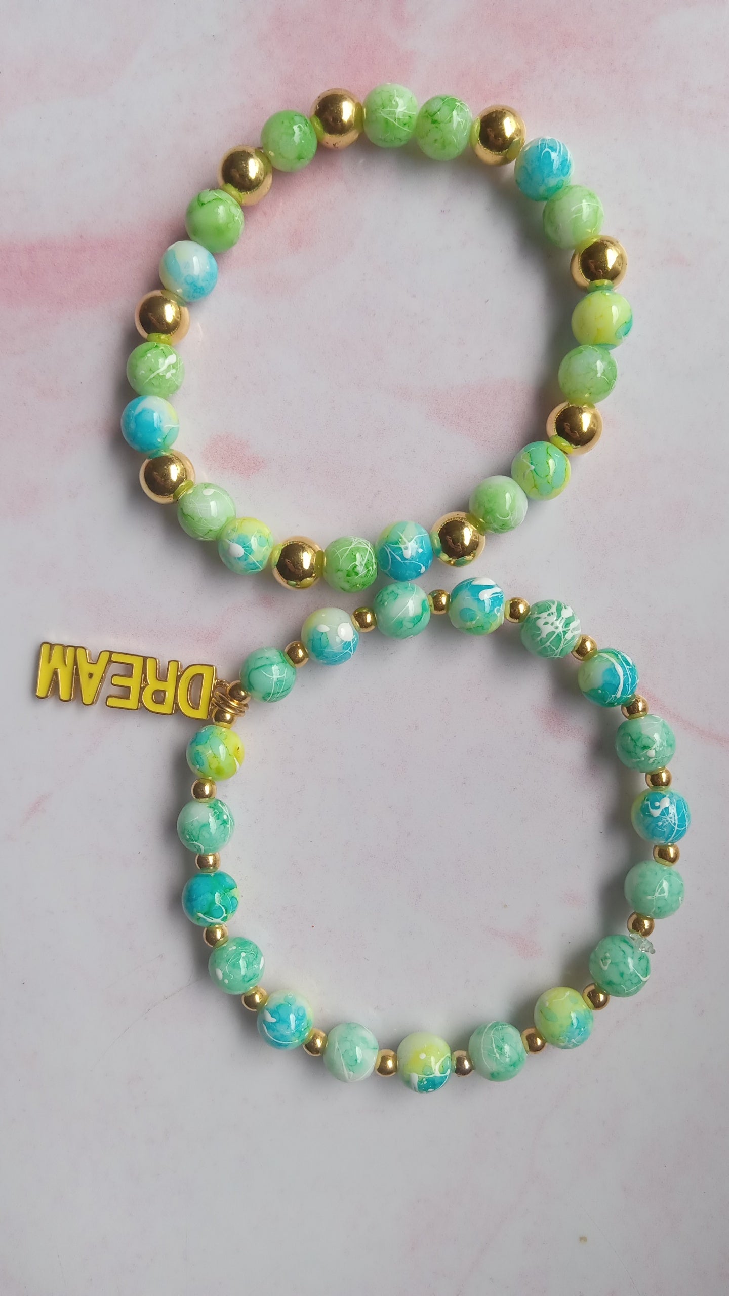 Dream Beaded Charm Bracelet Set
