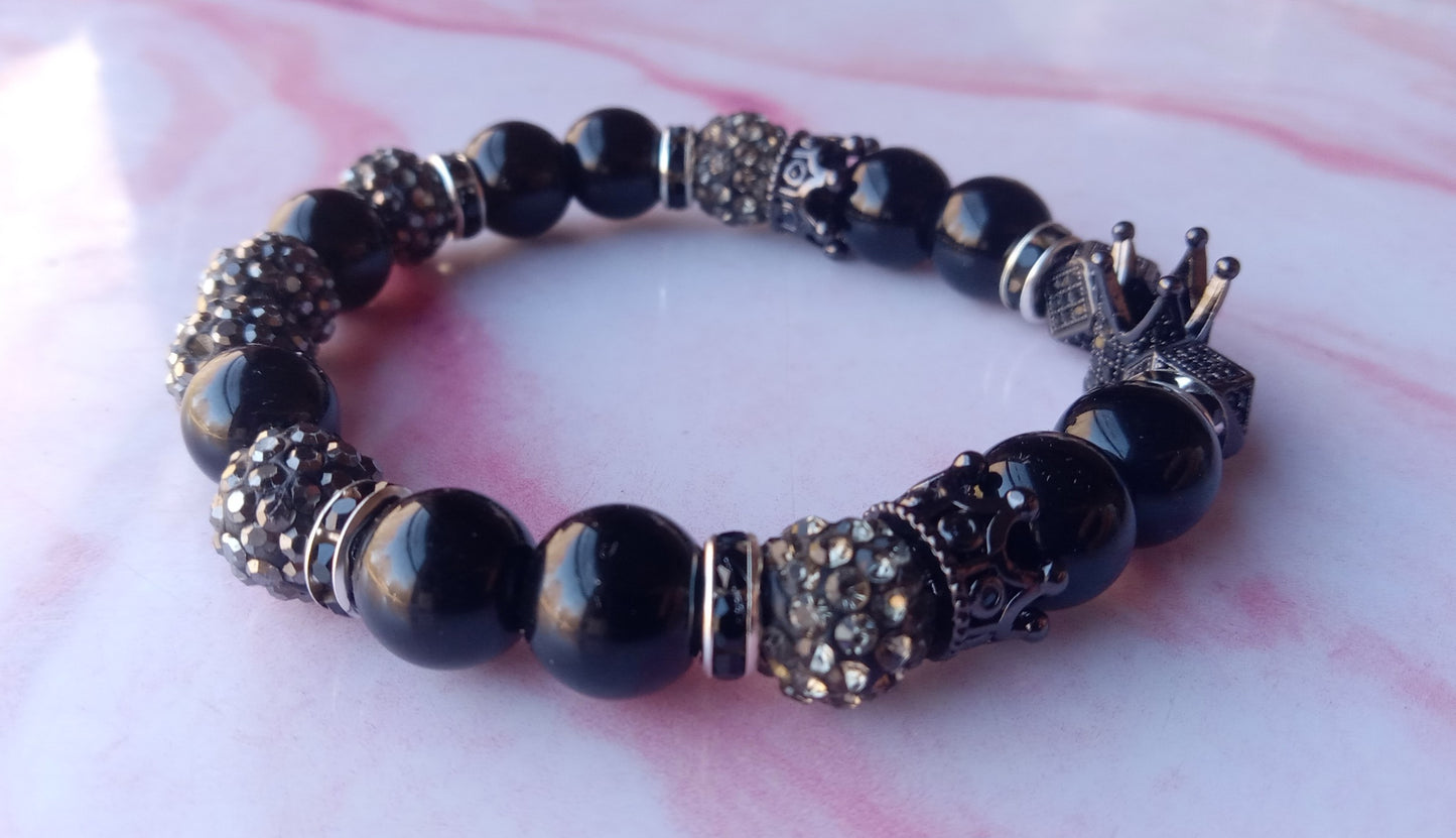 Black King Men's Bracelet