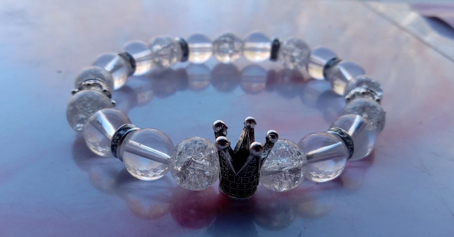 Silver Ice King Men's Bracelet