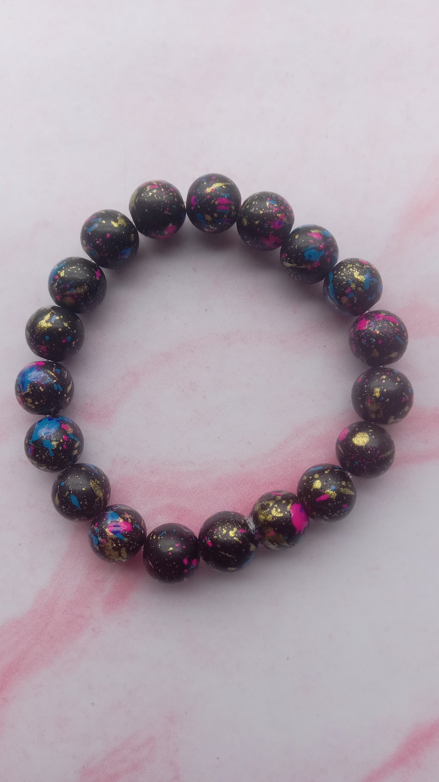 Rainbow Dynamite Beaded Bracelet