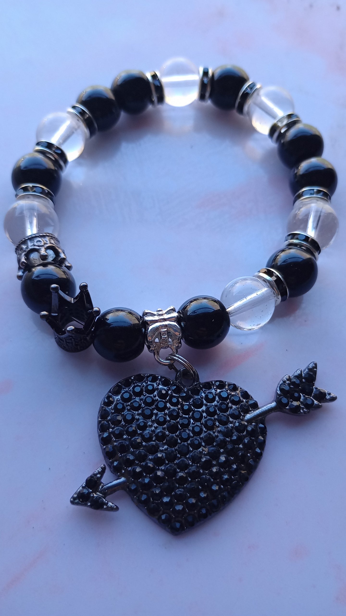 Queen Love Charm Bracelet