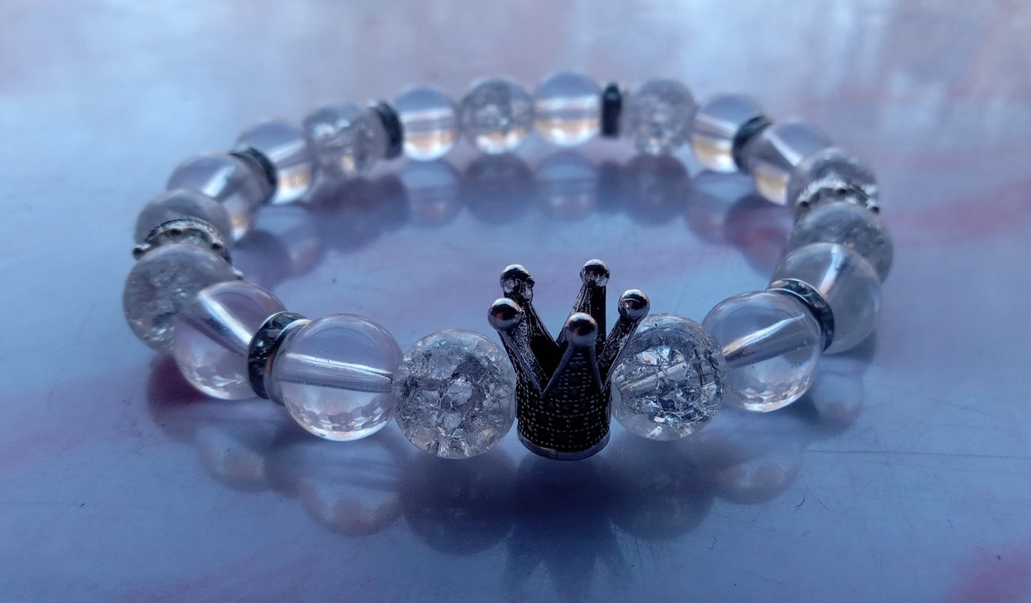 Silver Ice King Men's Bracelet