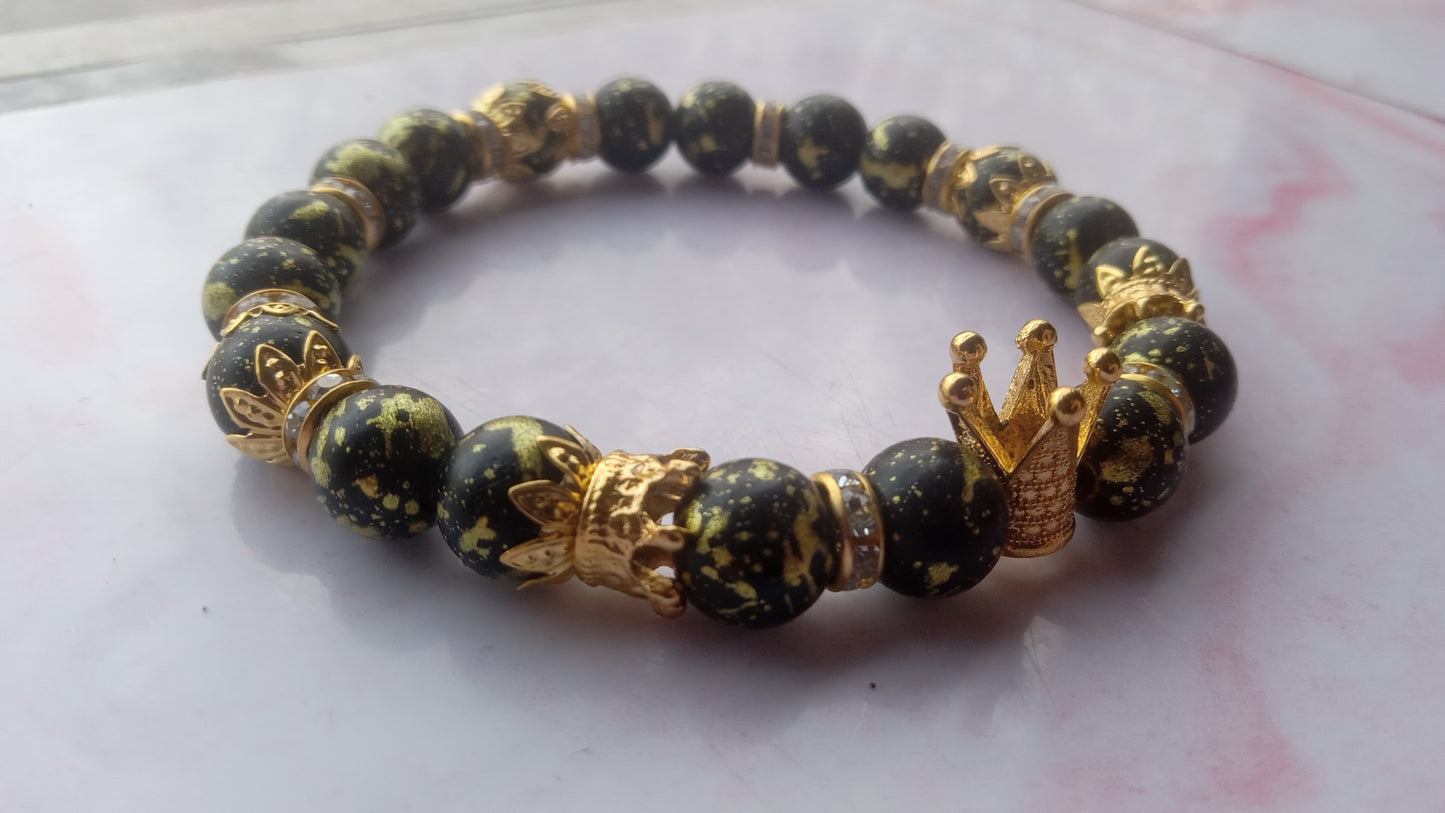 Gold Dynamite King Men's Bracelet