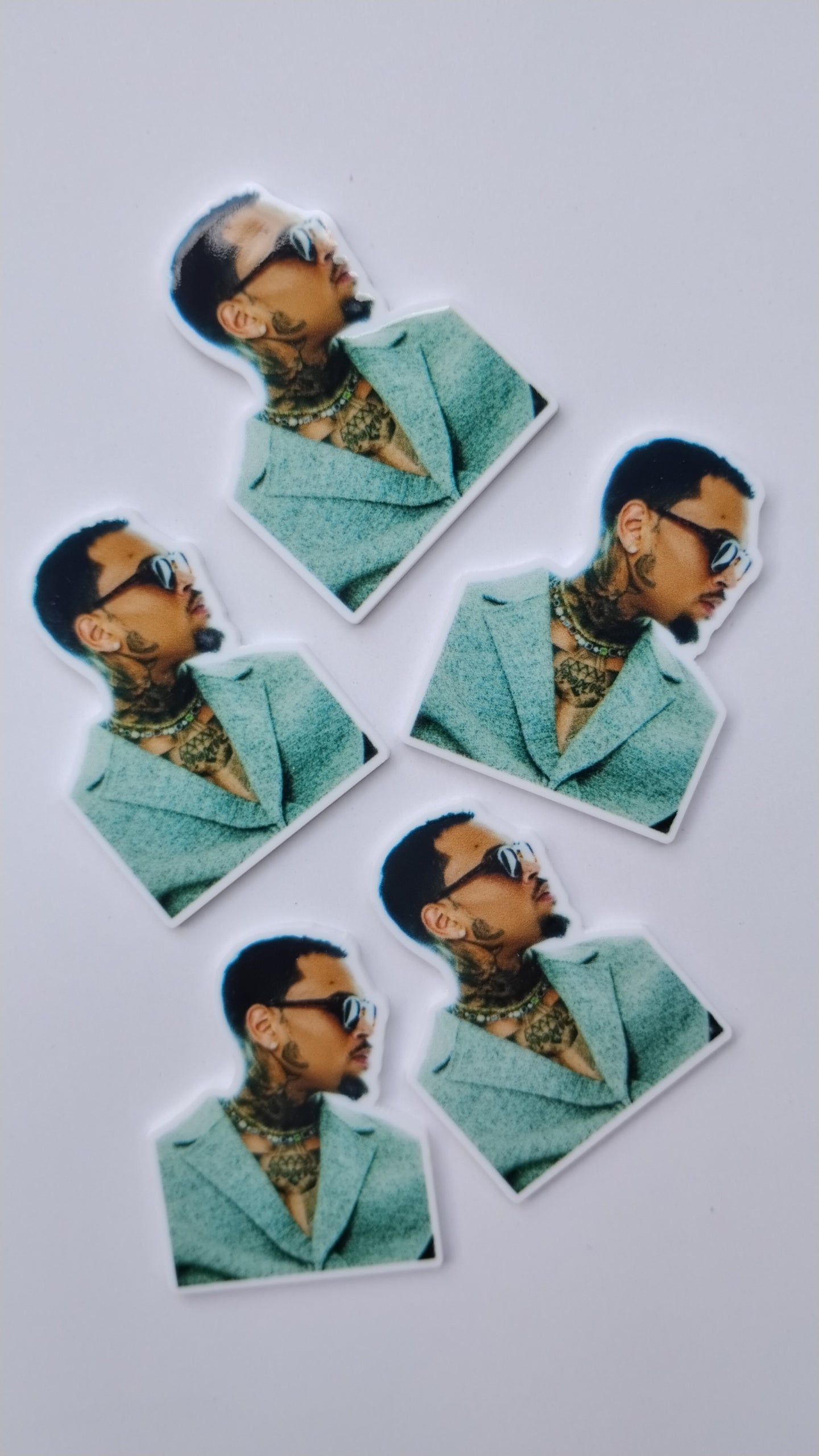 Chris Brown Charms (5 Pack)