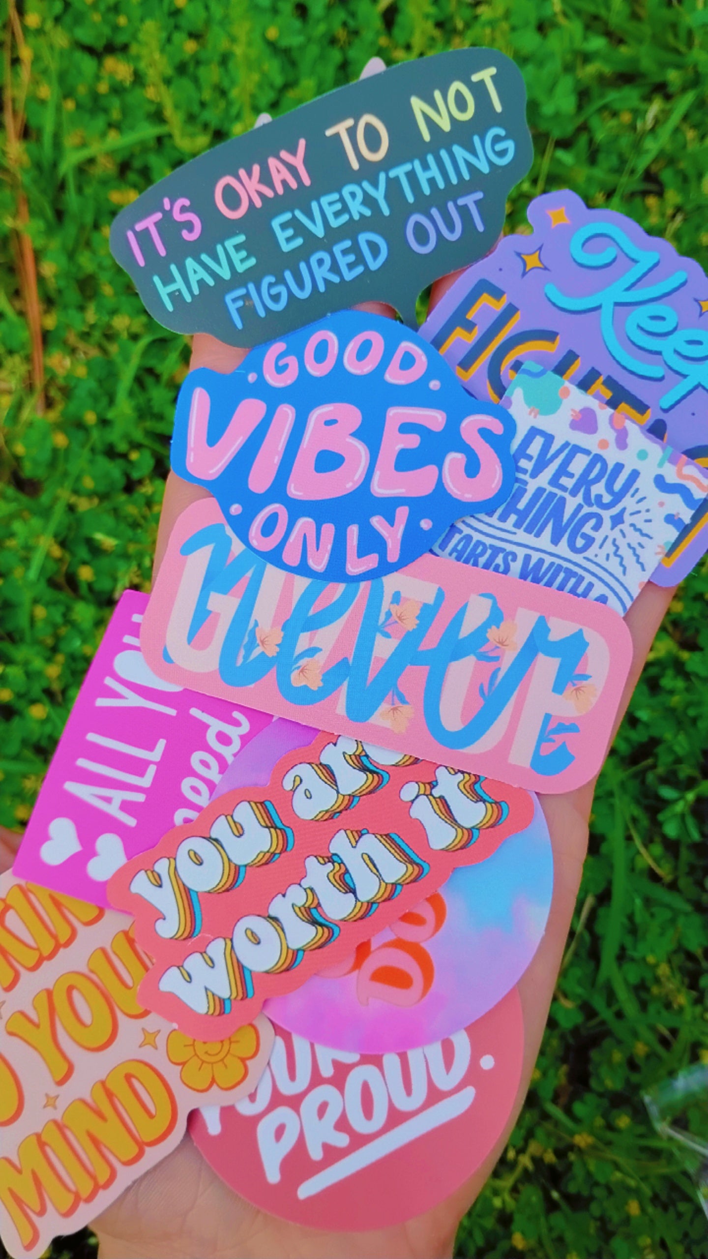 Self Love / Inspirational Stickers