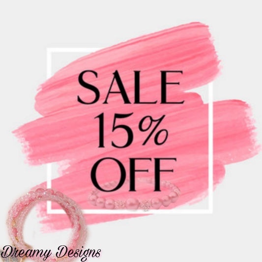 15% Off Discount Going On Now!!