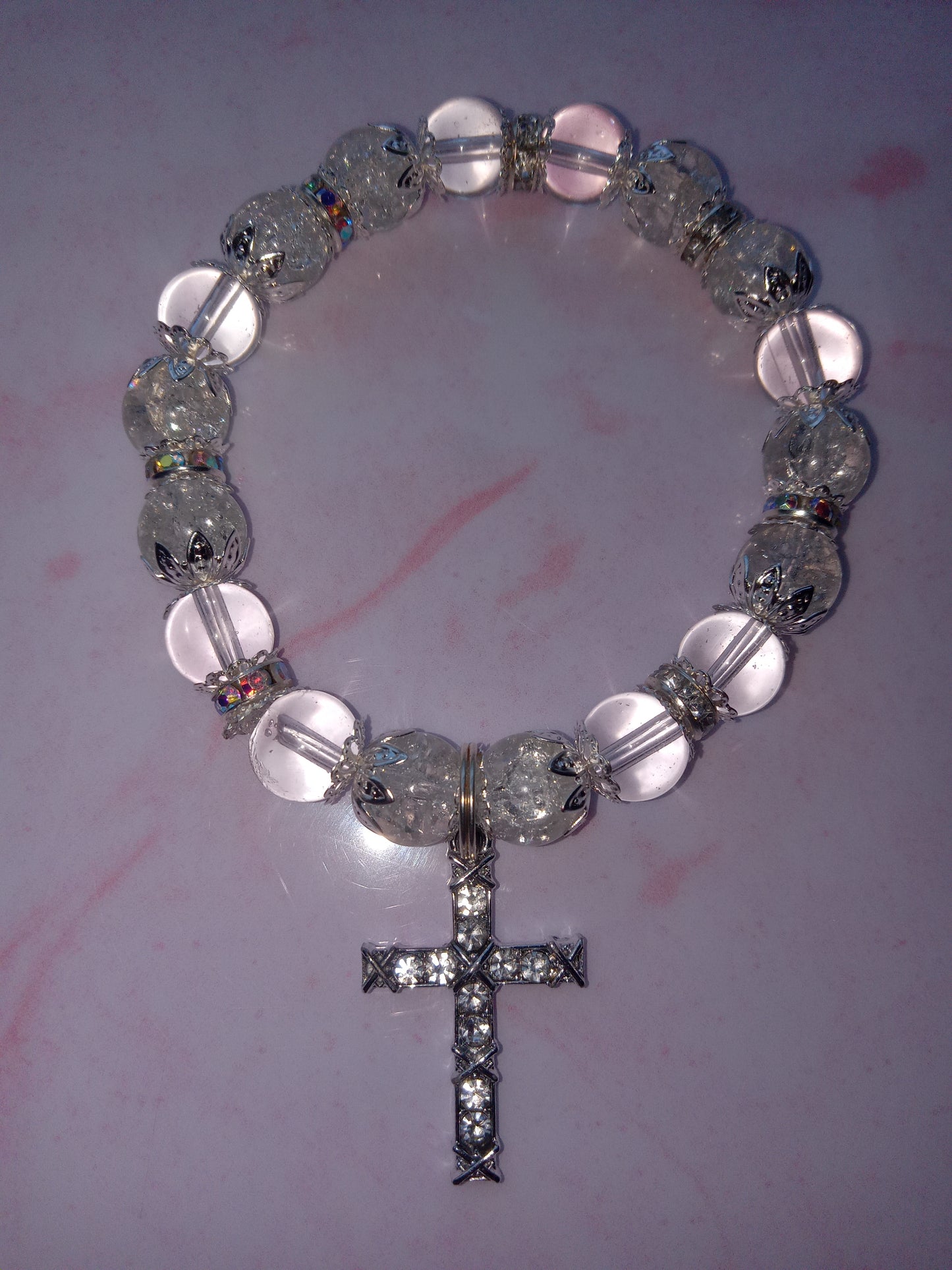 Cross Charm Bracelet