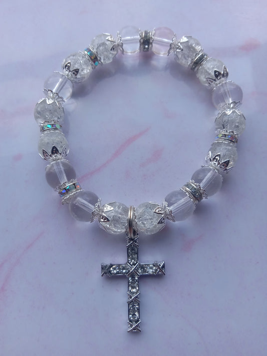 Cross Charm Bracelet