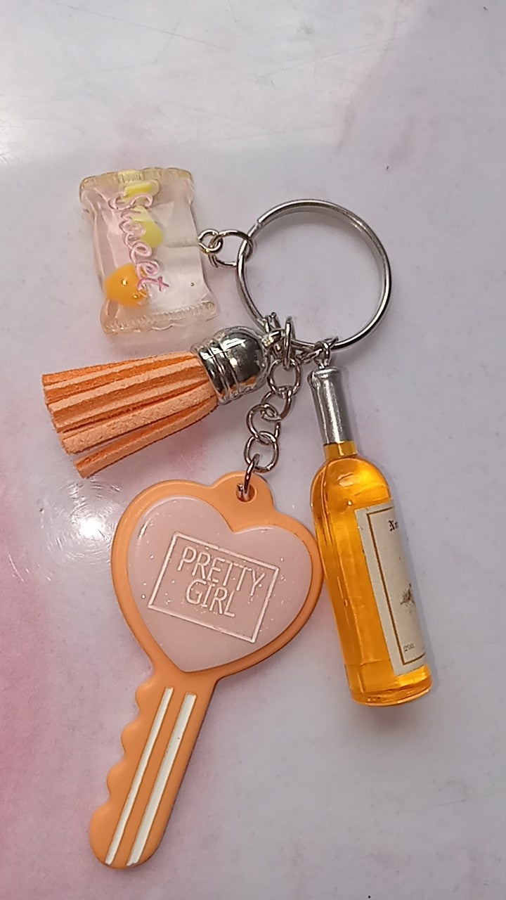 Orange Sweety Key Chain