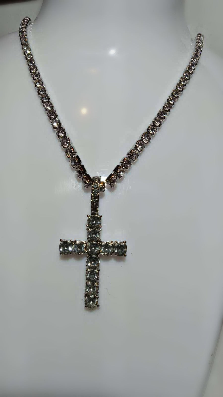 Silver Cross Necklace