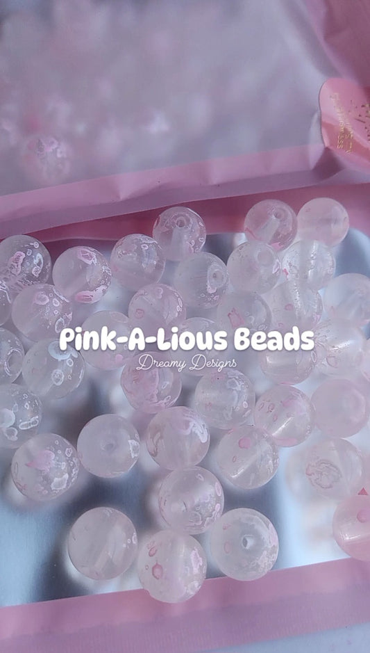 Pink-A-Lious Bead Bag