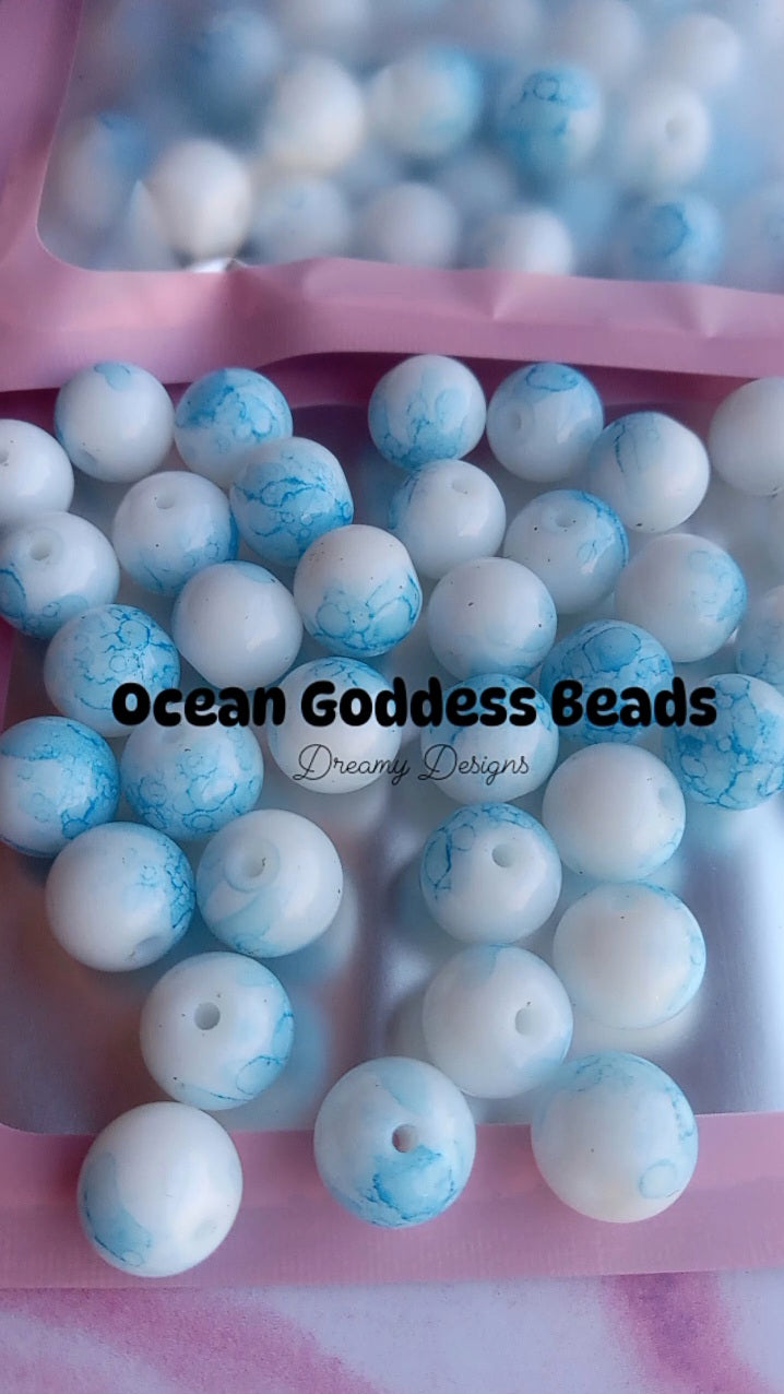 Ocean Goddess Bead Bag