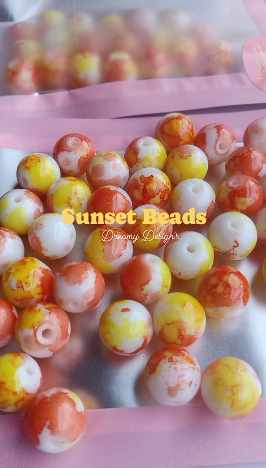 Sunset Bead Bag