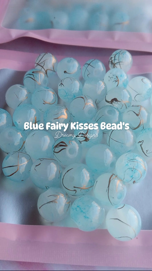 Blue Fairy Kisses Bead Bag