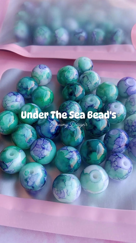 Under The Sea Bead Bag