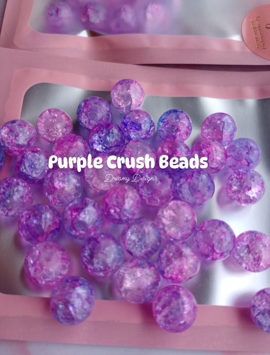 Purple Crush Bead Bag