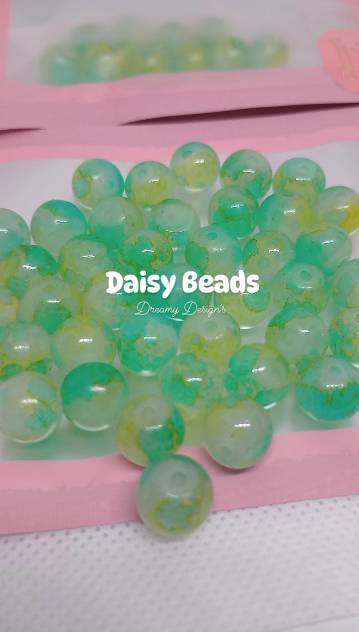 Daisy Bead Bag