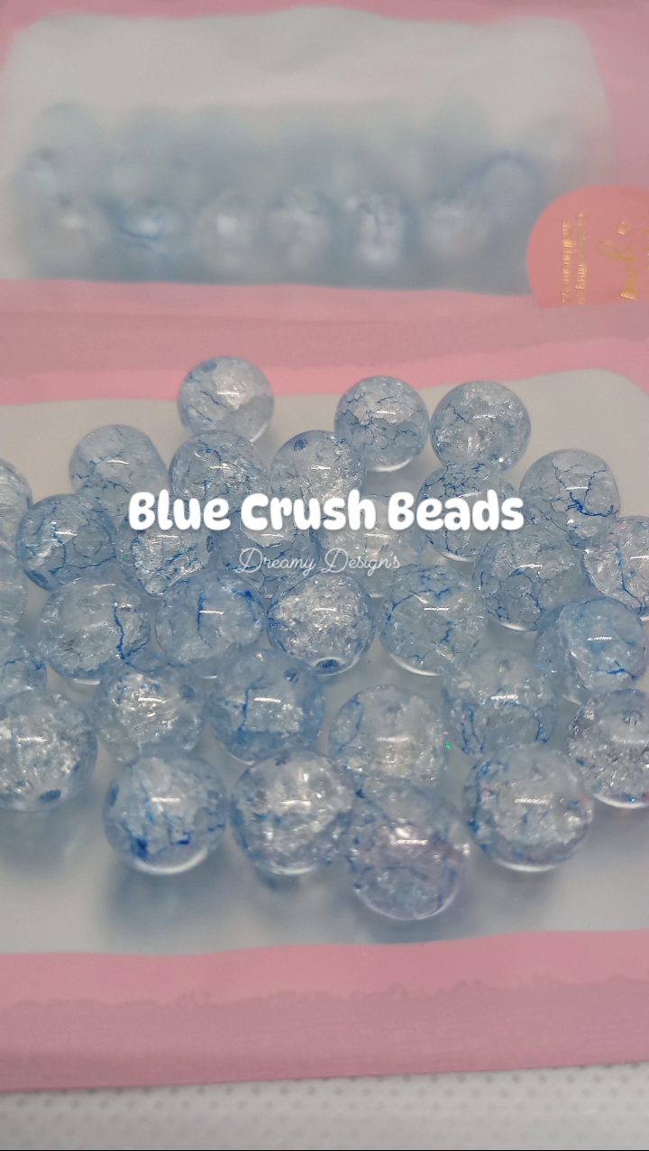 Blue Crush Bead Bag