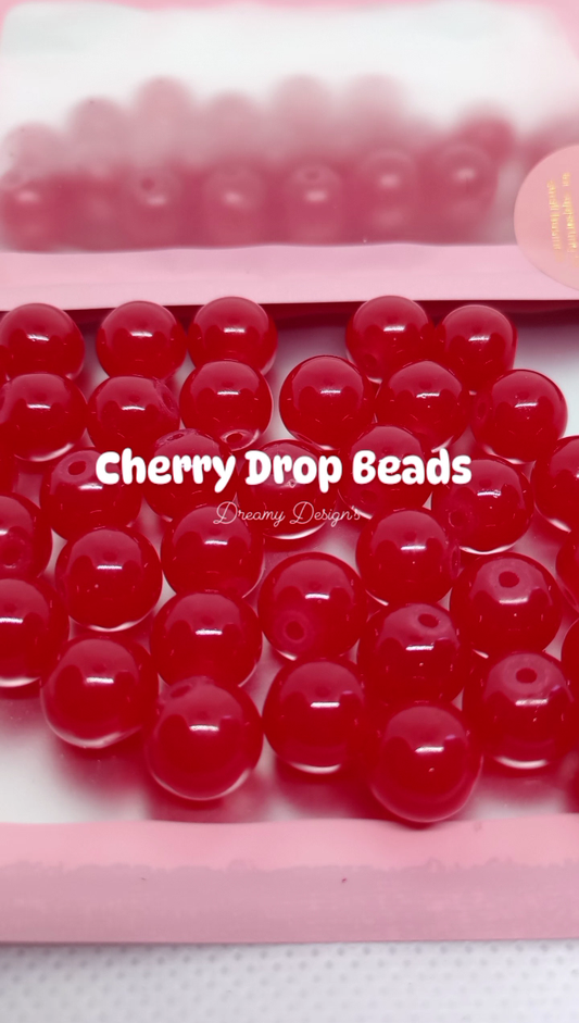 Cherry Drop Bead Bag